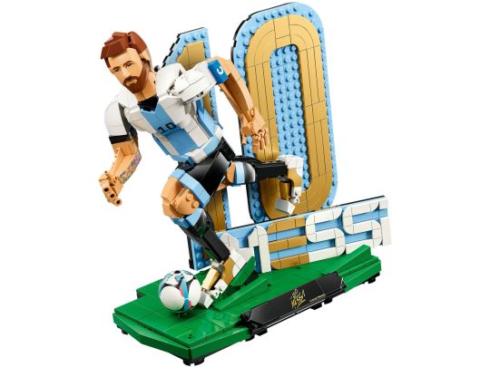 LEGO Editions 43015 Lionel Messi – Voetballegende 