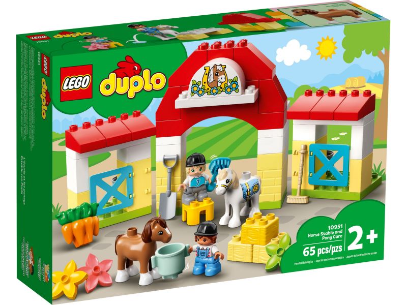 LEGO Duplo 10951 Paardenstal en pony's verzorgen