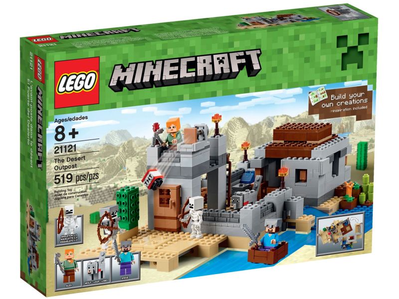 LEGO Minecraft 21121 Woestijnuitkijkpost
