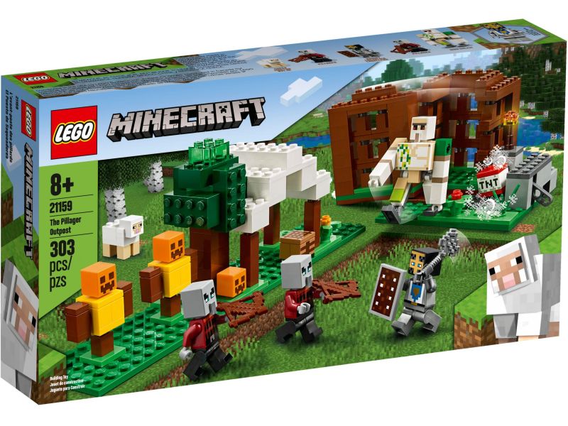 LEGO Minecraft 21159 De Pillager buitenpost