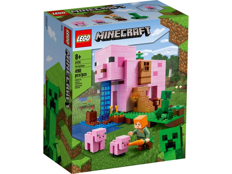 LEGO Minecraft 21170 Het varkenshuis