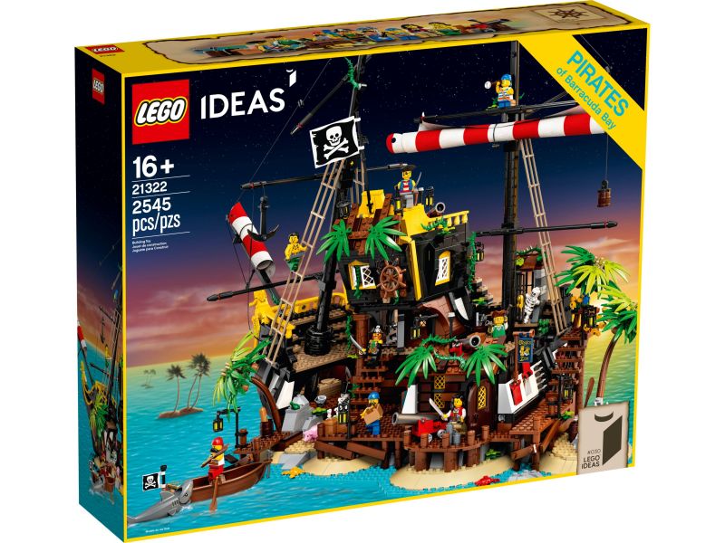 LEGO Ideas 21322 Piraten van Barracuda Baai