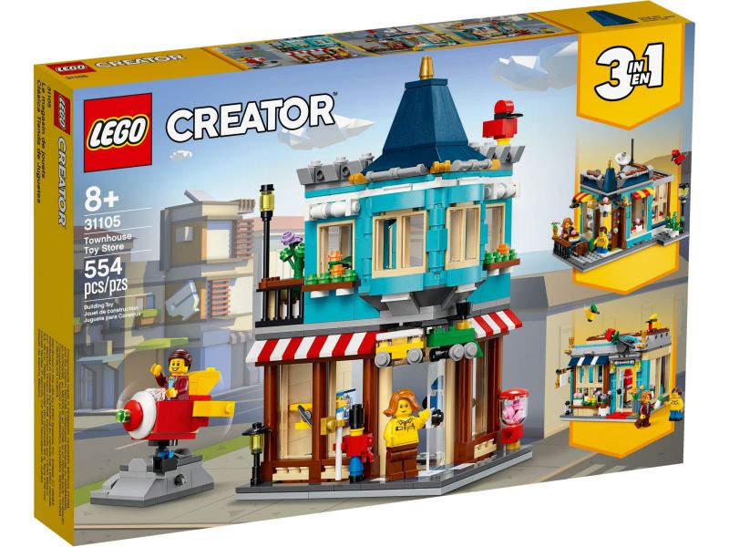 LEGO Creator 31105 Woonhuis en speelgoedwinkel