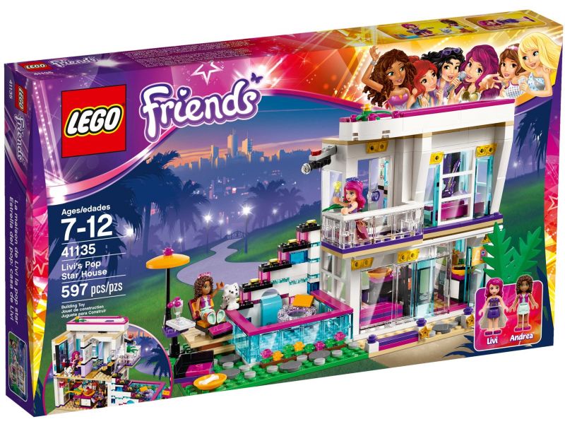 LEGO Friends 41135 Livi’s Popsterren Huis