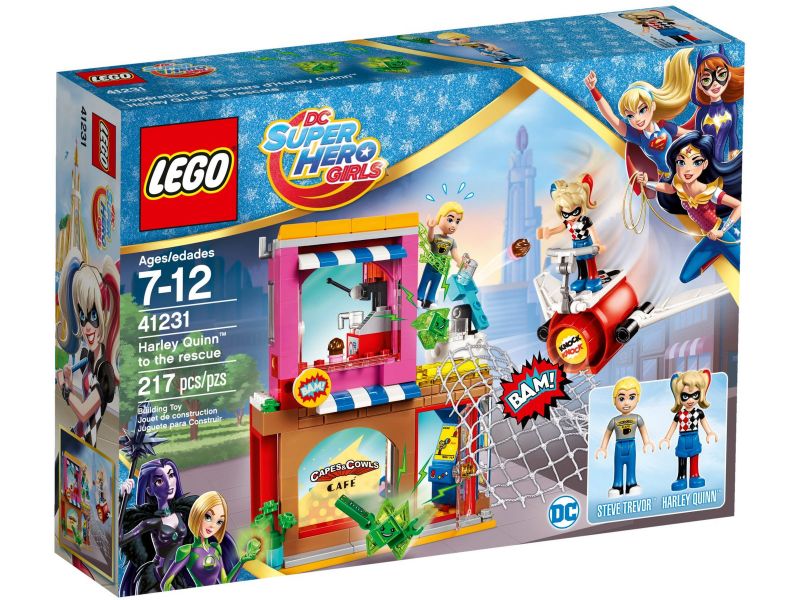 LEGO DC Super Hero Girls 41231 Harley Quinn schiet te hulp