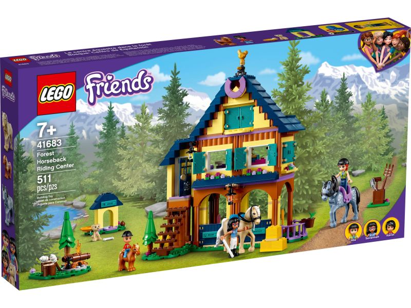 LEGO Friends 41683 Paardrijbasis in het bos