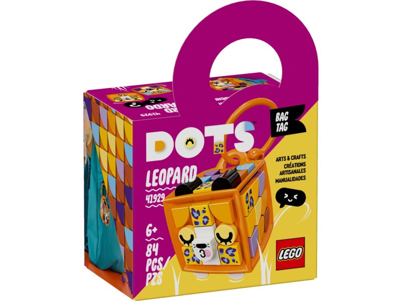 LEGO Dots 41929 Tassenhanger luipaard