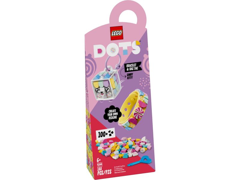 LEGO Dots 41944 Snoepkatje - armband & tassenhanger