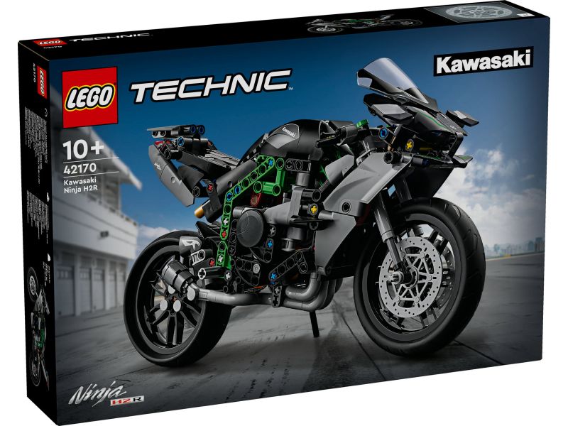 LEGO Technic 42170 Kawasaki Ninja H2R motor 