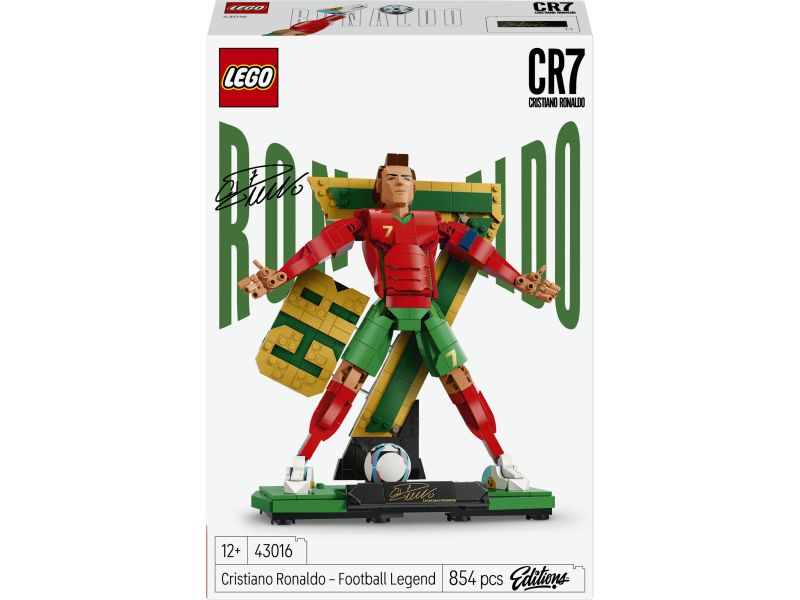 LEGO Editions 43016 Cristiano Ronaldo – Voetballegende