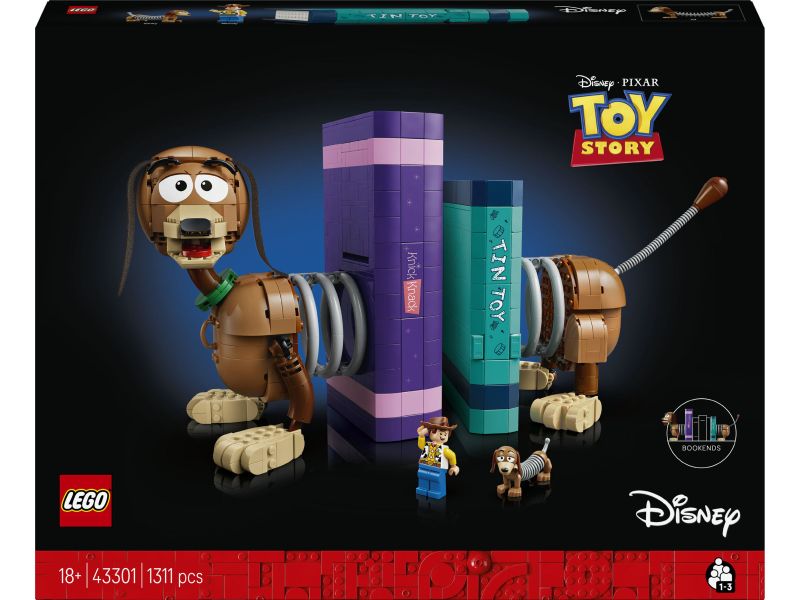 LEGO Disney 43301 Toy Story Slinky Hond boekensteunen