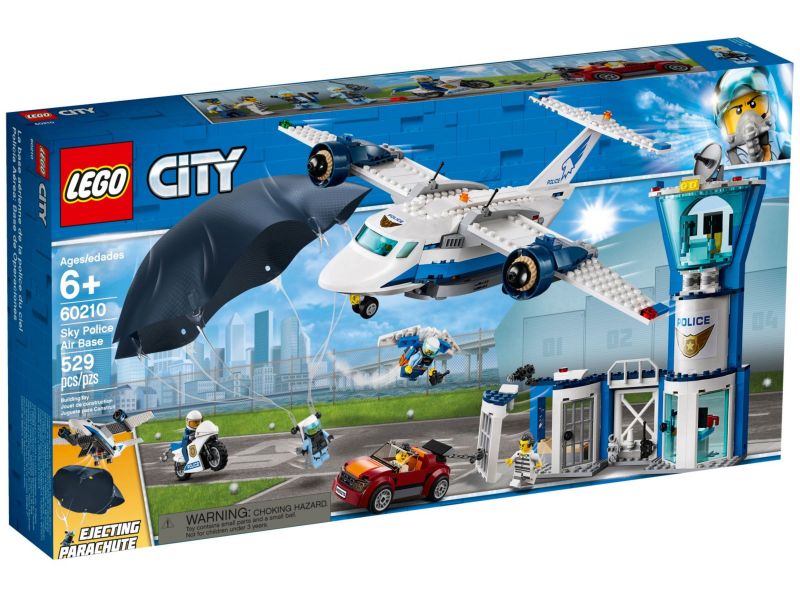 LEGO City 60210 Luchtpolitie luchtmachtbasis