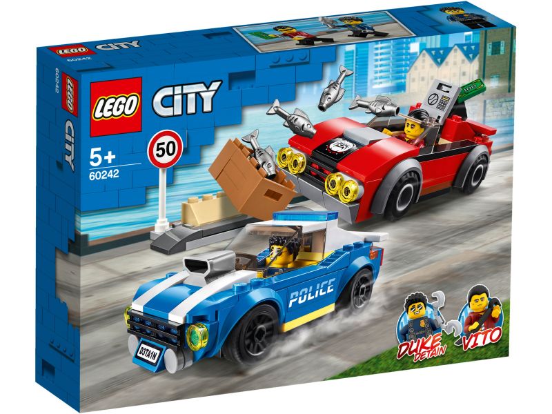 LEGO City 60242 Politiearrest op de snelweg