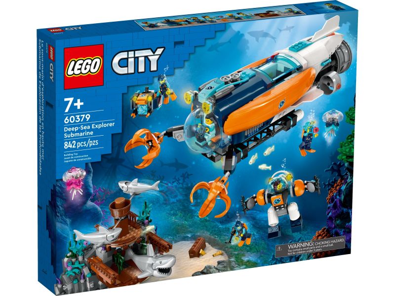 LEGO City 60379 Duikboot voor diepzeeonderzoek
