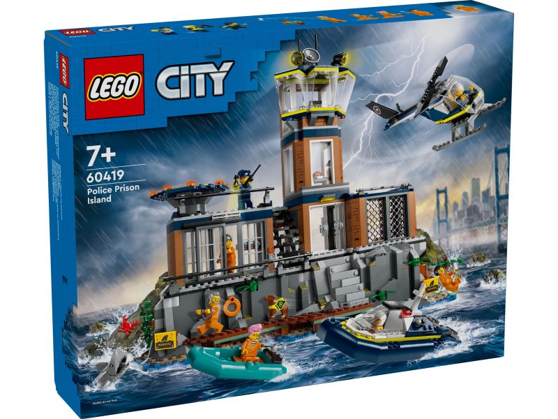 LEGO City 60419 Politiegevangeniseiland 