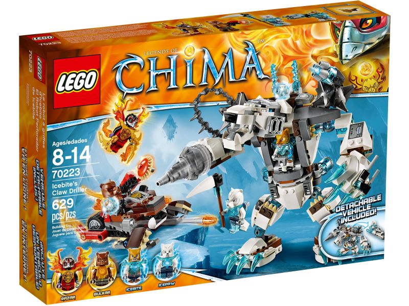 LEGO Chima 70223 Icebite’s Drilklauw