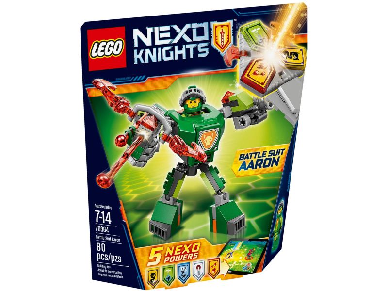 LEGO Nexo Knights 70364 Strijdharnas Aaron