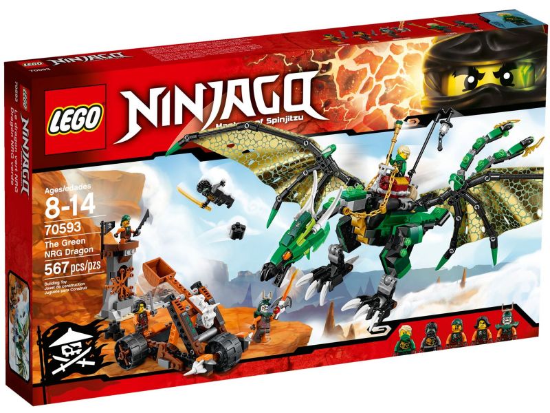 LEGO Ninjago 70593 De Groene NRG Draak