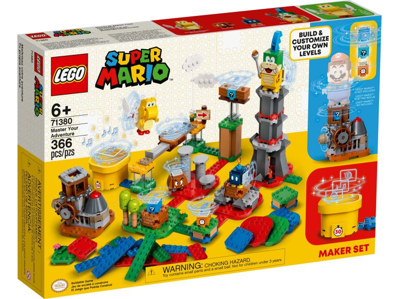 LEGO 71380 Super Mario Master Je Adventure Maker-set, DIY Uitbreidingsset