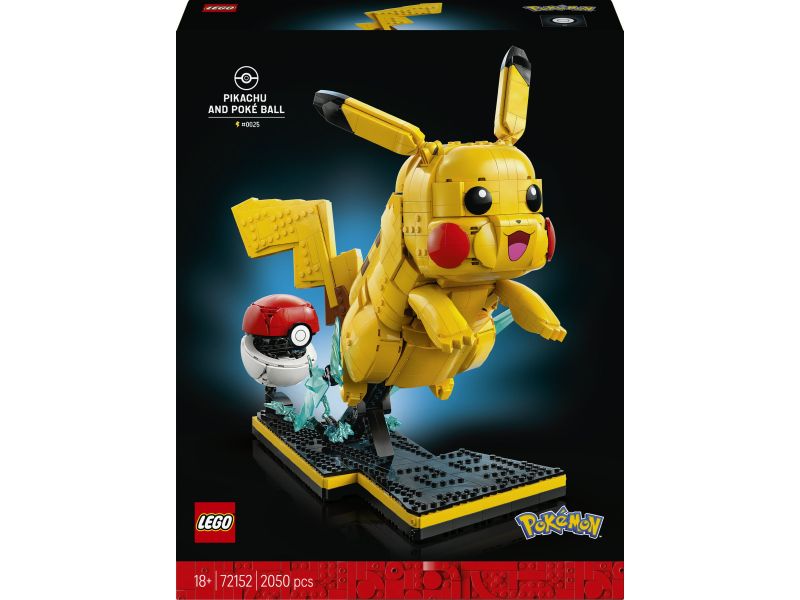 LEGO Pokémon 72152 Pikachu en Pokéball