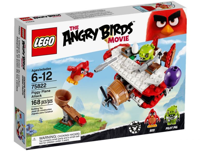 LEGO Angry Birds 75822 Piggy Vliegtuigaanval