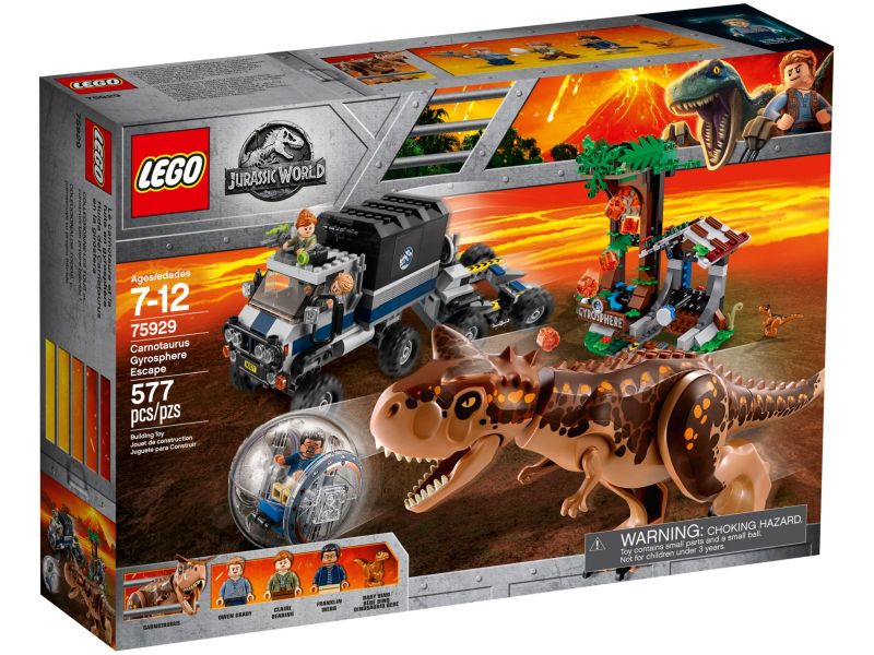 LEGO Jurassic World 75929 Gyrobolontsnapping Carnotaurus