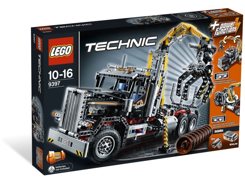 LEGO Technic 9397 Boomstammen transport