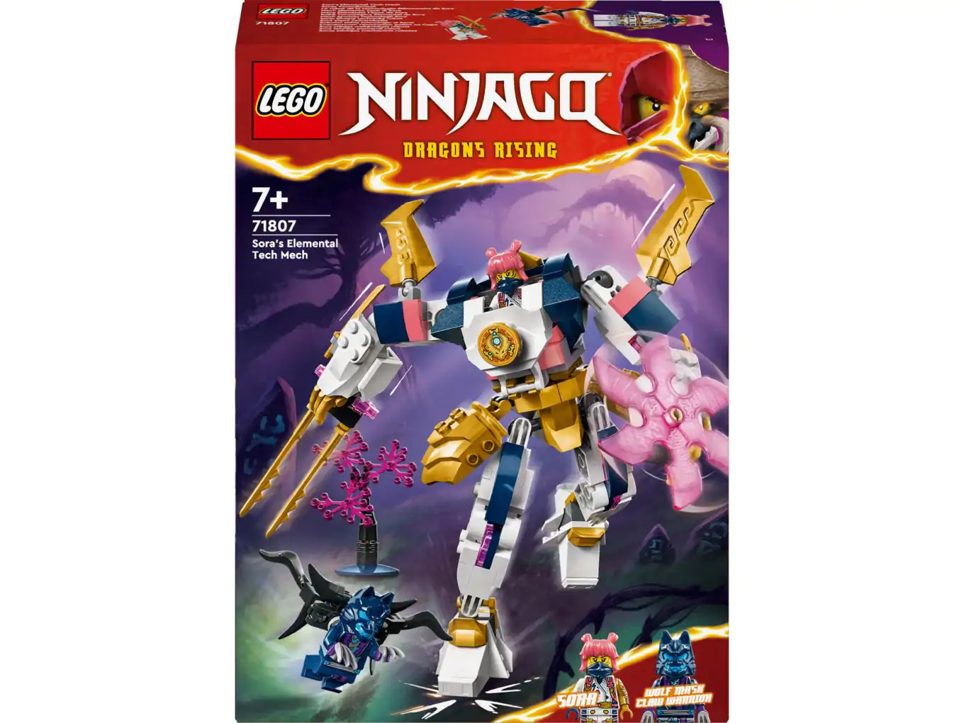 LEGO Ninjago 71807 Sora's elementaire techmecha