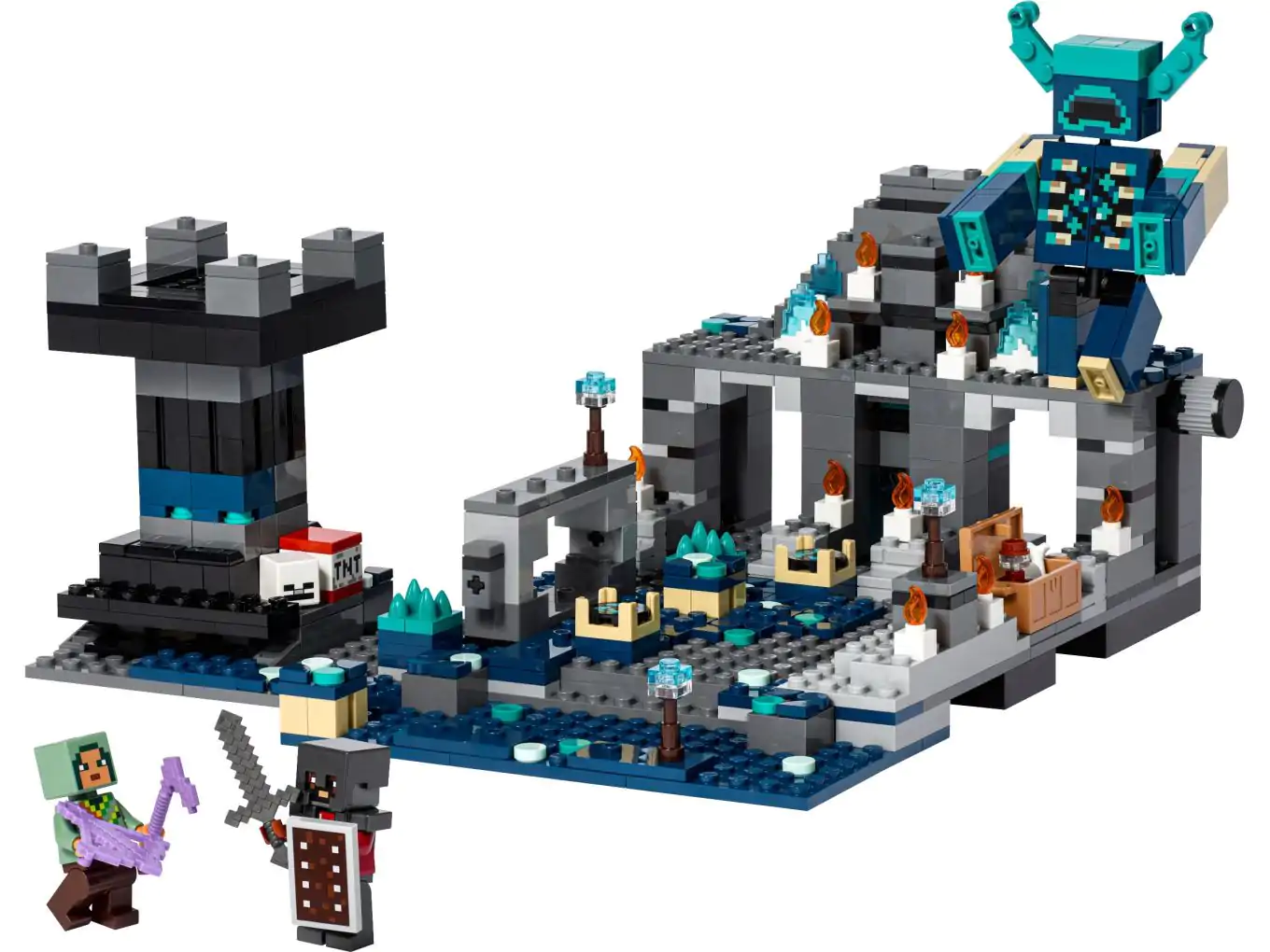 LEGO Minecraft 21246 Het Duistere Gevecht