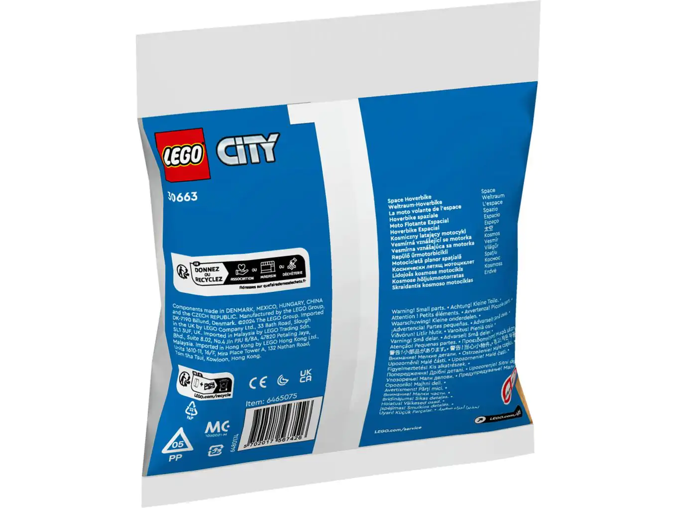 LEGO City 30663 Ruimtezweefmotor