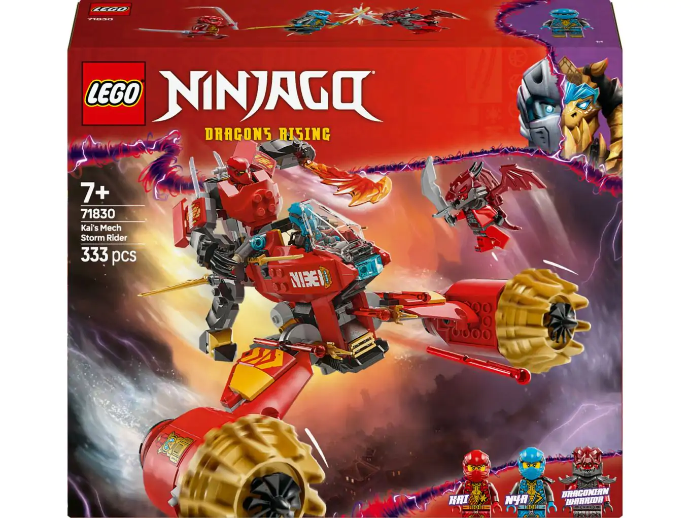 LEGO Ninjago 71830 Kai's mechastormvoertuig