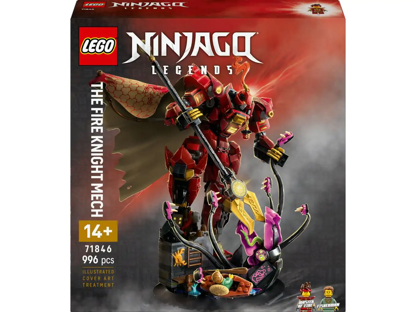 LEGO Ninjago 71846 De vuurriddermecha
