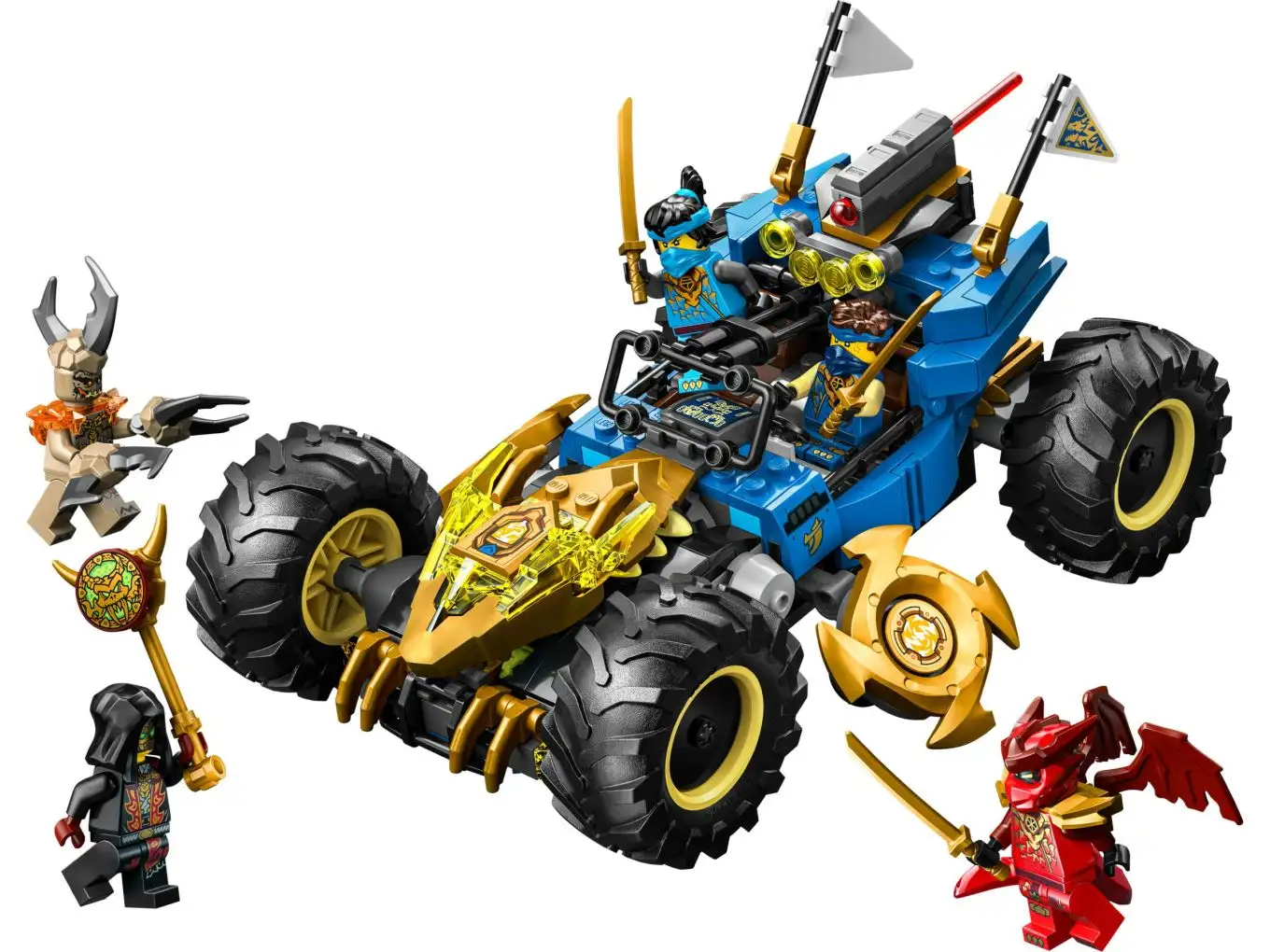 アロカシア LEGO Ninjago 71856 Jay's transformerende auto