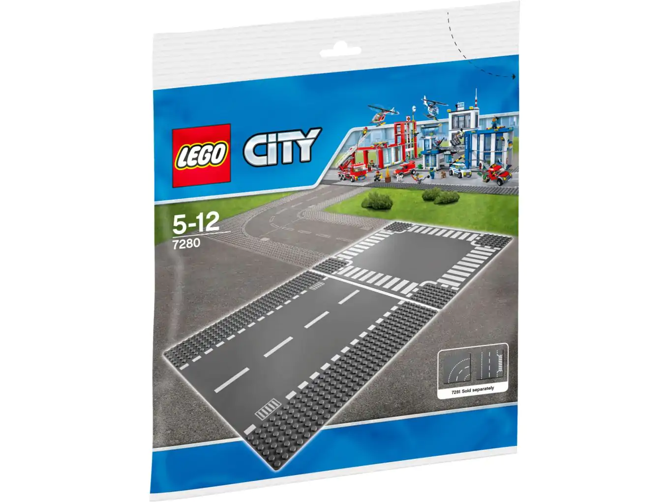 vuilnis Distilleren Pak om te zetten LEGO City 7280 Rechte Wegenplaten en Kruising kopen?