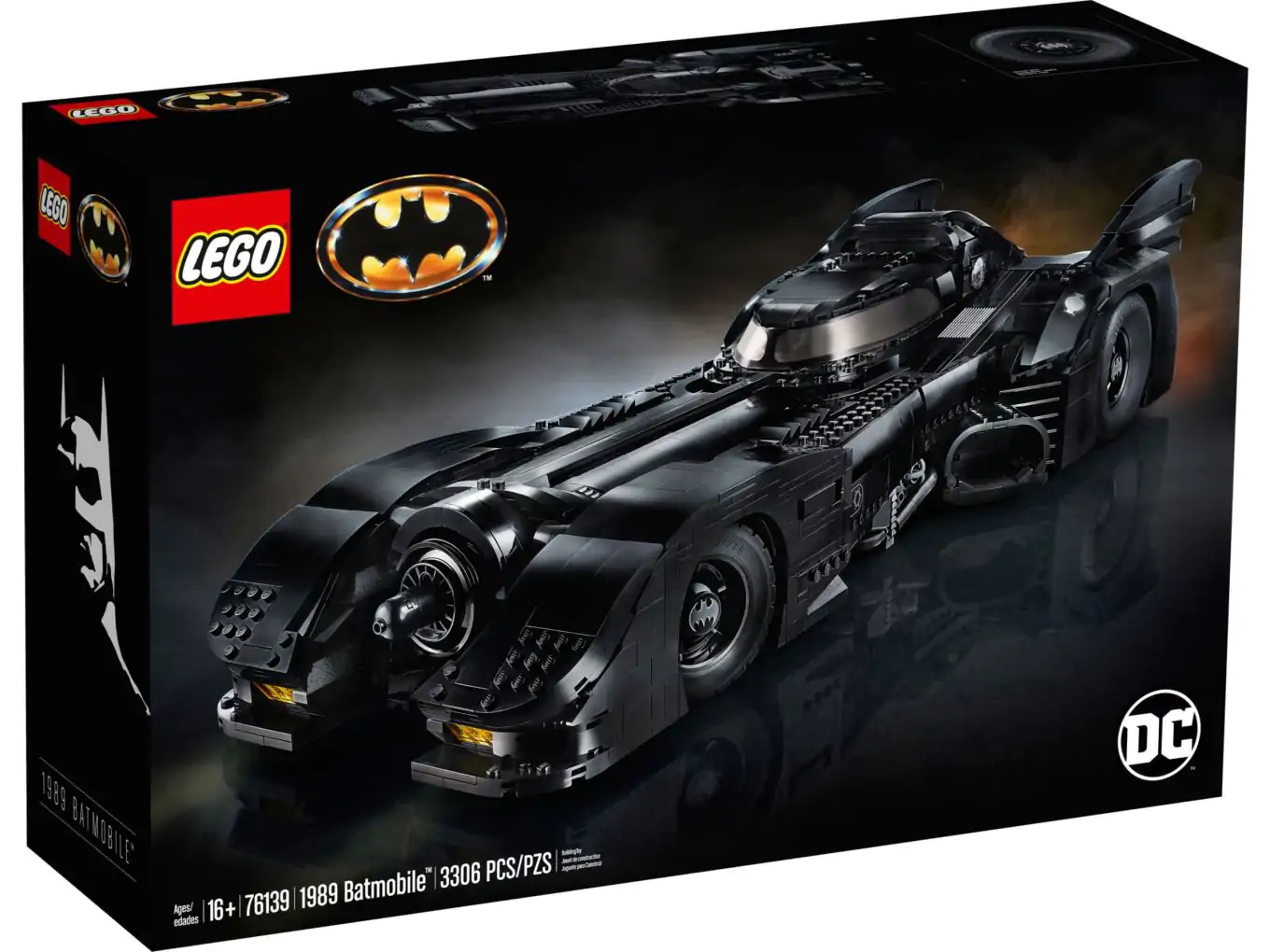 Voorwoord Onderdrukker lassen LEGO 76139 1989 Batmobile