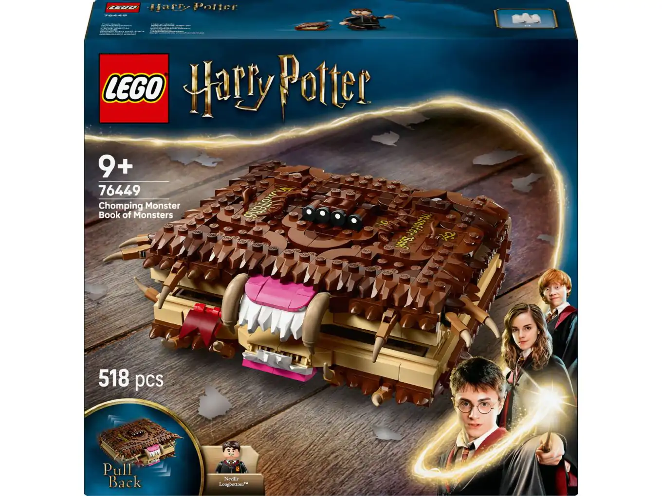 コンポ LEGO Harry Potter 76449 Het Monsterlijke Monsterboek