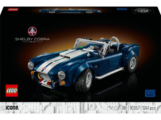 LEGO Icons 10357 Shelby Cobra 427 S/C