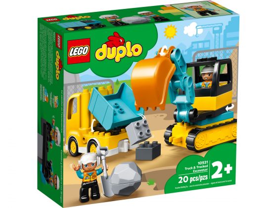 LEGO Duplo 10931 Truck & Graafmachine met rupsbanden