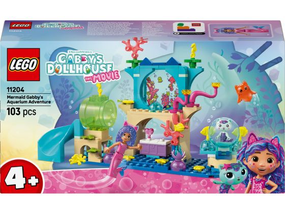 LEGO Gabby's Dollhouse 11204 Zeemeermin Gabby's aquariumavontuur 
