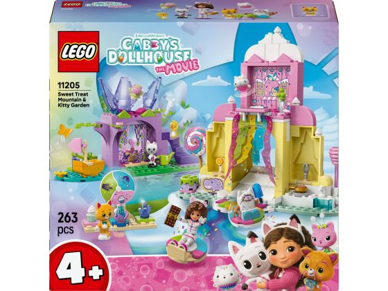LEGO Gabby's Dollhouse 11205 Snoepjesberg en kittentuin