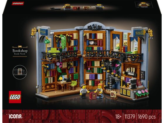 LEGO Icons 11379 Boekensteun: Boekhandel 