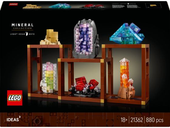 LEGO Ideas 21362 Mineralenverzameling 
