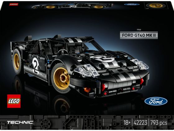 LEGO Technic 42223 1966 Ford GT40 MKII racewagen