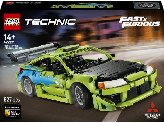 LEGO Technic 42229 Fast and Furious Mitsubishi Eclipse auto 