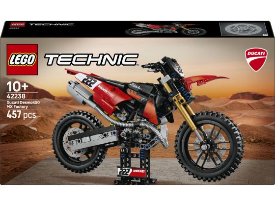 LEGO Technic 42238 Ducati Desmo450 MX Factory motor 