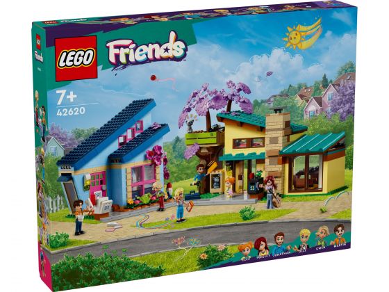 LEGO Friends 42620 Olly en Paisley's huizen 