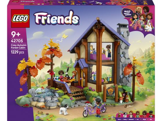 LEGO Friends 42705 Gezellige boshut in de herfst 