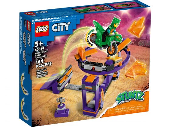 LEGO City 60359 Uitdaging: dunken met stuntbaan
