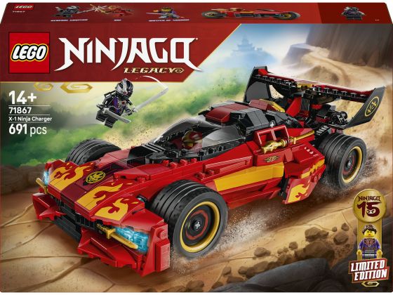 LEGO Ninjago 71867 15-jarig jubileum: X-1 Ninja Charger 