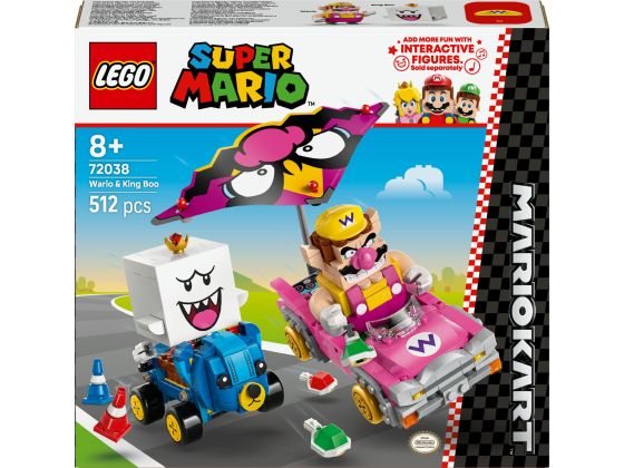 LEGO Super Mario 72038 Mario Kart – Wario en King Boo